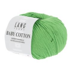 Lang Yarns Baby Cotton Fris Groen (116)