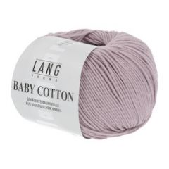 Lang Yarns Baby Cotton (148) Oudroze bij de Breiboerderij                            