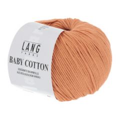 Lang Yarns Baby Cotton (175) Licht Terracotta bij de Breiboerderij