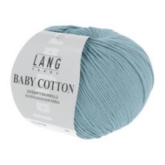 Lang Yarns Baby Cotton (178) Donker Turkoois bij de Breiboerderij       