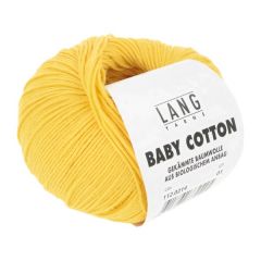 Lang Yarns Baby Cotton (218) Donkergroen bij de Breiboerderij                            