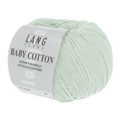 Lang Yarns Baby Cotton (258) Licht Mint bij de Breiboerderij