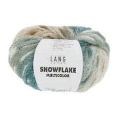 Lang Yarns Snowflake Color (03) Bruin / Petrol / Wit bij de Breiboerderij                            
                            