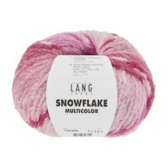 Lang Yarns Snowflake Color (04) Roze bij de Breiboerderij                            