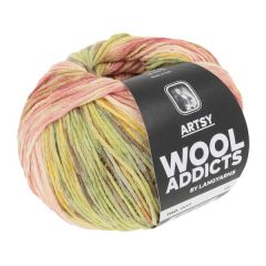 Wooladdicts by Lang Yarns ARTSY (01) Grijs gemeleerd bij de Breiboerderij                            