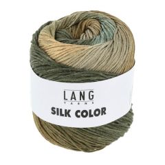 Lang Yarns SILK COLOR (06) Paars / Groen / Turkoois bij de Breiboerderij                            