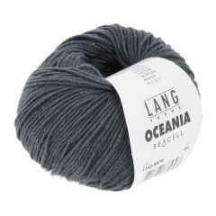 Lang Yarns OCEANIA (70) Staal Grijs bij de Breiboerderij                            