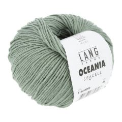 Lang Yarns OCEANIA (92) Vergrijsd Groen bij de Breiboerderij                            