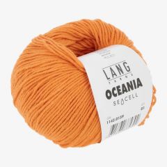 Lang Yarns OCEANIA (159) Oranje bij de Breiboerderij                            