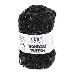 Lang Yarns Donegal TWEED+ (70) Antraciet bij de Breiboerderij                              