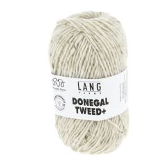 Lang Yarns Donegal TWEED+ (94) Wit bij de Breiboerderij                             