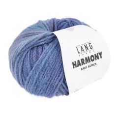 Lang Yarns Harmony (02) Blauw bij de Breiboerderij                            