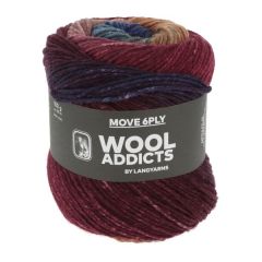 Wooladdicts by Lang Yarns MOVE 6ply (01) Blauw / Bruin bij de Breiboerderij                            
                                                        