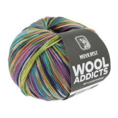 Wooladdicts by Lang Yarns MOVE 8 ply (06) Bont bij de Breiboerderij                            