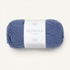 Sandnes Garn Alpakka (6053) Blauw bij de Breiboerderij