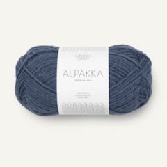 Sandnes Garn Alpakka (6064) Blauw Bes                        