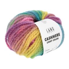 Lang Yarns Cashmere Light Color (01)  Regenboog bij de Breiboerderij                            