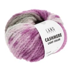   Lang Yarns Cashmere Light Color (06) Lila / Oud Roze bij de Breiboerderij                          