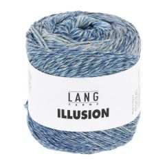 Lang Yarns ILLUSION (07) Olijf / Geel / Bruin / Oranje bij de Breiboerderij                            