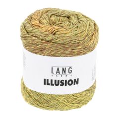 Lang Yarns ILLUSION (07) Olijf / Geel / Bruin / Oranje