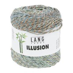 Lang Yarns ILLUSION (01) Roze / Geel / Lila / Oranje                            