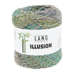 Lang Yarns ILLUSION (01) Roze / Geel / Lila / Oranje                            