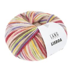  Lang Yarns LISBOA (01) Geel / Lila / Roze / Groen                           