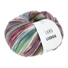 Lang Yarns LISBOA (05) Geel / Olijf / Bruin / Oranje                            