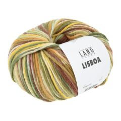 Lang Yarns LISBOA (05) Geel / Olijf / Bruin / Oranje                            