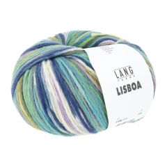 Lang Yarns LISBOA (01) Geel / Lila / Roze / Groen