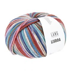 Lang Yarns LISBOA (01) Geel / Lila / Roze / Groen