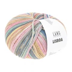 Lang Yarns LISBOA (01) Geel / Lila / Roze / Groen