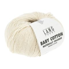 Lang Yarns Baby Cotton Naturally Colored (01) Ivory                            