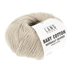  Lang Yarns Baby Cotton Naturally Colored (06) Pale Green                           