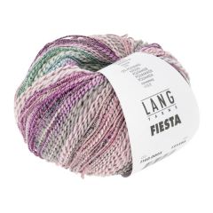 Lang Yarns FIESTA (05) Lila / Roze / Grijs / Groen
