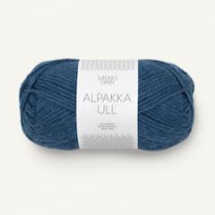 Sandnes Garn Alpakka Ull (6364) Donkerblauw bij de Breiboerderij