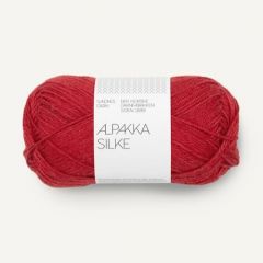 Sandnes Garn Alpakka Silke (4235) Heritage Red