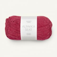 Sandnes Garn Alpakka Silke (4327) Framboos bij de Breiboerderij
