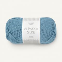 Sandnes Garn Alpakka Silke (6573) Korenbloem bij de Breiboerderij