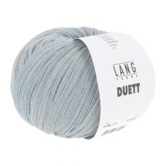 Lang Yarns Duett (23) Zilver / Licht Blauw