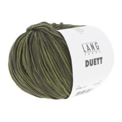 Lang Yarns Duett (97) Donker Olijf / Licht Olijf