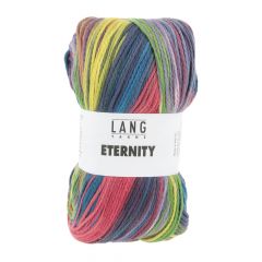 Lang Yarns Eternity (07) Zalm / Rood / Geel / Blauw