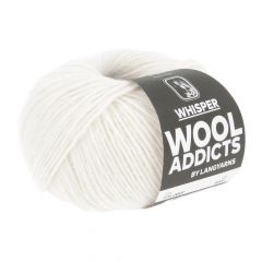 Wooladdicts WHISPER by Lang Yarns (01) White