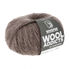 Wooladdicts WHISPER by Lang Yarns (68) Dark Brown