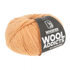 Wooladdicts WHISPER by Lang Yarns (159) Tangerine