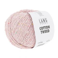 Lang Yarns Cotton Tweed (09) Roze