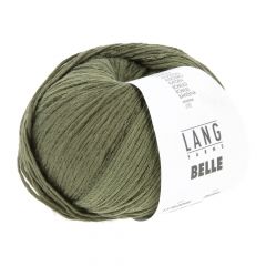 Lang Yarns BELLE (98) Mos Groen