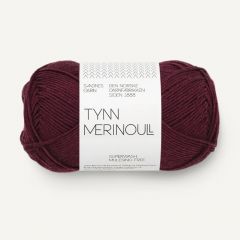 Sandnes Garn Tynn Merinoull (4372) Deep Burgunder