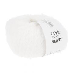 Lang Yarns VELVET (01) Wit