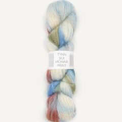 Sandnes Garn Tynn Silk Mohair PRINT (6085) Desert Dawn bij de Breiboerderij                            